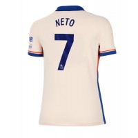 Chelsea Pedro Neto #7 Bortatröja Kvinnor 2024-25 Korta ärmar